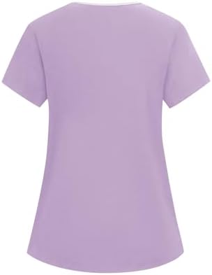 Women Nursing Scrubs Sets Housekeeping Uniform 2026 Women's Scrub Set Cleaning Clothes for Cleaning Jobs