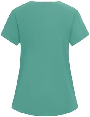 Women Nursing Scrubs Sets Housekeeping Uniform 2026 Women's Scrub Set Cleaning Clothes for Cleaning Jobs