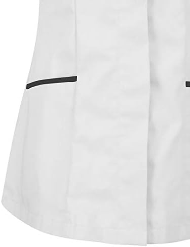 Lightweight Nursing Scrubs for Women Housekeeping Uniforms for Women Short Sleeve Scrub Tops Cleaning Uniform