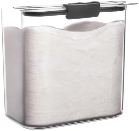 Rubbermaid Brilliance Food Storage Containers Set with Airtight Lids (12 Cup, 16 Cup)