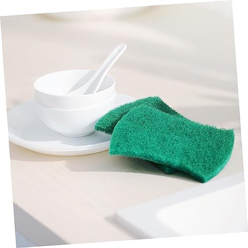 COLLBATH 6Pcs Household Scrubber Multipurpose Non Scratch Scour Pads for Kitchen Cleaning Reusable Dish Scrubber for Cookware Pots and Furniture