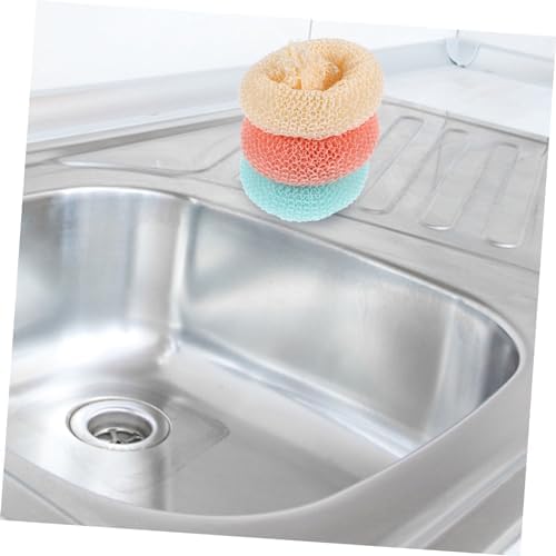 BESTOYARD 10pcs Scrubbers for Dishes Scouring Pads for Kitchen Cleaning Non-Scratch Design for Efficient Utensil Care for Pots and Pans