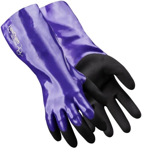 HexArmor | Chemical and Liquid Resistant Long Cuff Saftey Gloves | HexChem Series