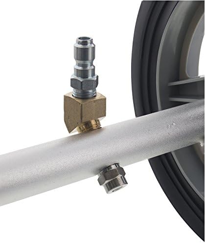Surface Cleaning Water Broom with 3 Nozzles and Wheels for Pressure Washers 4000 PSI 5.5 GPM