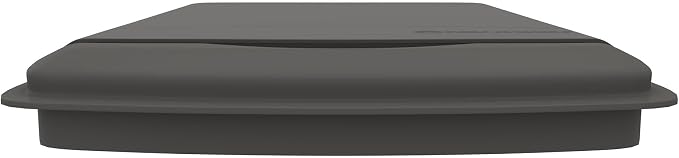 Rev-A-Shelf 50 Qt Under Sink Garbage Can Lid for Base Kitchen and Bathroom Cabinet, Replacement Plastic Trash Bin Lid Only, Gray, RV-50-LID-13-1