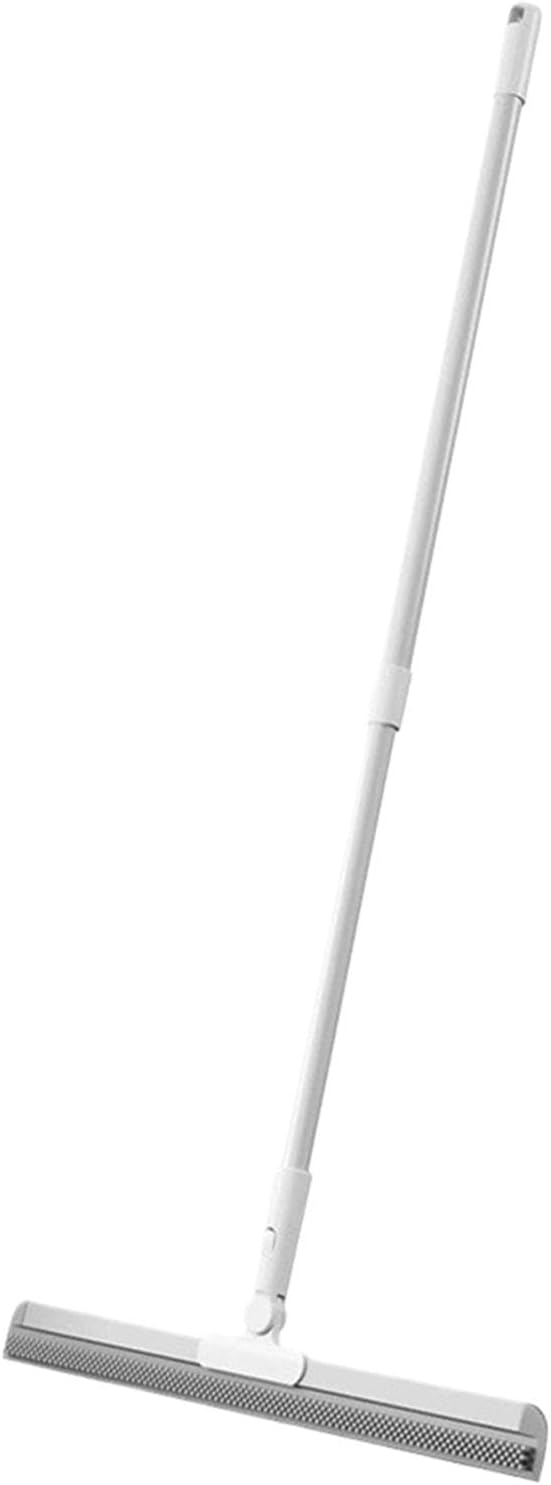 Squeegee Broom Long Handle Heavy Duty Cleaning Mop | Floor Cleaning Water Removal Squeegee for Home Car Garage Driveway Deck Patio Bathroom Kitchen Shower