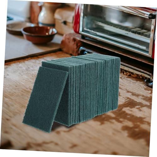 Alipis 30pcs Non-Scratch Scouring Pads Multipurpose Kitchen Dish Scrubber for Grease Cleaning Thick Material Gentle Cookware and Appliances for Household Use