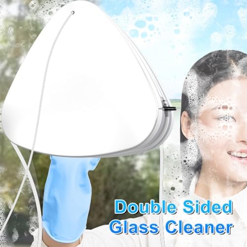 Double Sided Magnetic Window Cleaner, Outside Magnetic Window Cleaner, Double Sided Window Brush Glass Wiper Cleaning Tools, Outside Glass Wiper for Window Cleaning (3-10)