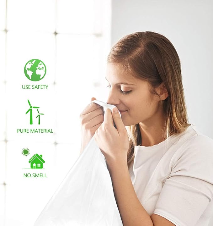 3 Gallon 300 Counts Small Trash Bags 3 Gallon 3.1 Gallon 3.2 Gallon fit 10 liter Garbage Bags by Teivio, Waste Basket Bags,Bathroom Trash Can Bin Liners, Plastic Bags for home office kitchen, Clear | Fit 10-12 Liters,2.5,2.6,2.8Gal,Mini Plastic Waste B...