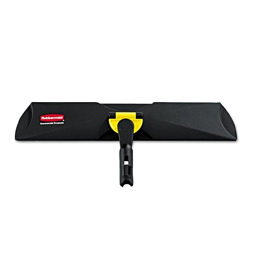 Rubbermaid Q559 18" Length x 3-3/8" Width x 1-3/4" Height, Black Color, Standard Quick Connect Wet Dry Plastic Frame