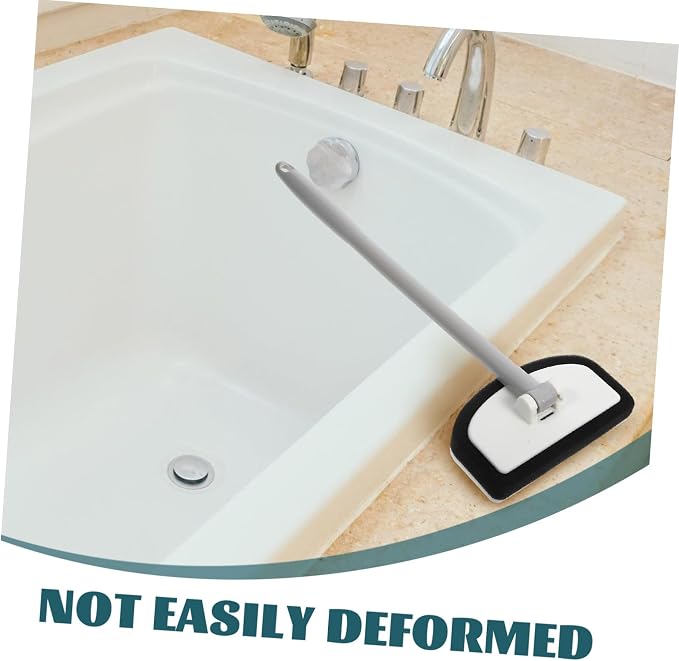 Holibanna Handheld Scrubber for Bathroom Tiles Sturdy Shower Cleaning Tools User-Friendly Handle