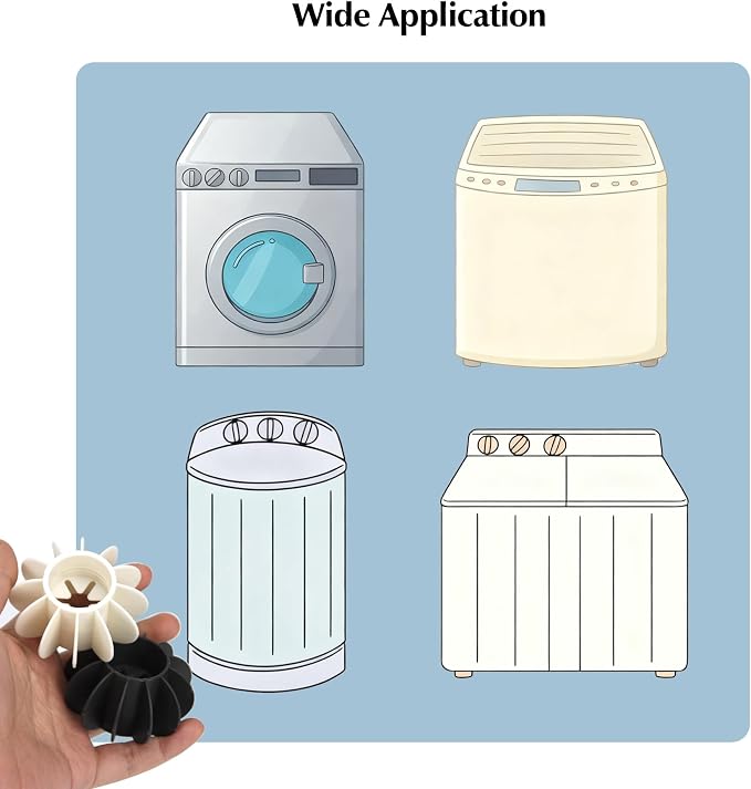 Reusable Laundry Balls, TPR Anti-Tangle Washer Dryer Cleaning | TPR material, boosts detergent penetration, reusable design for clothes, towels, sheets washing cycles