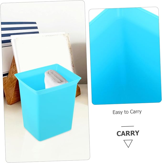 Portable Plastic Storage Basket for Housekeeping Sky- Organizer Handle for Cleaning Supplies for Hotels Bathrooms and Tool Organization