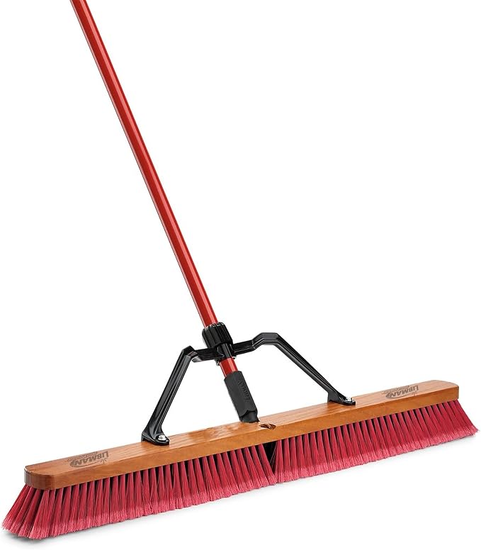 Libman Commercial, 36in. Multi Sweep - Brace Handle, Width 36 in, Handle Length 60 in, Included (Qty.) 1, Model# 1101