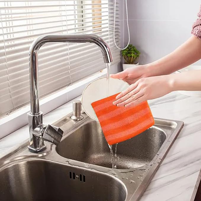Microfiber Cleaning Cloth,5PK,11.8"x11.8",Ultra Soft Highly Absorbent Kitchen Towels Set,Reusable Streak-Free Lint-Free Cleaning Towels,Cleaning Rags for Window Car Kitchen Home