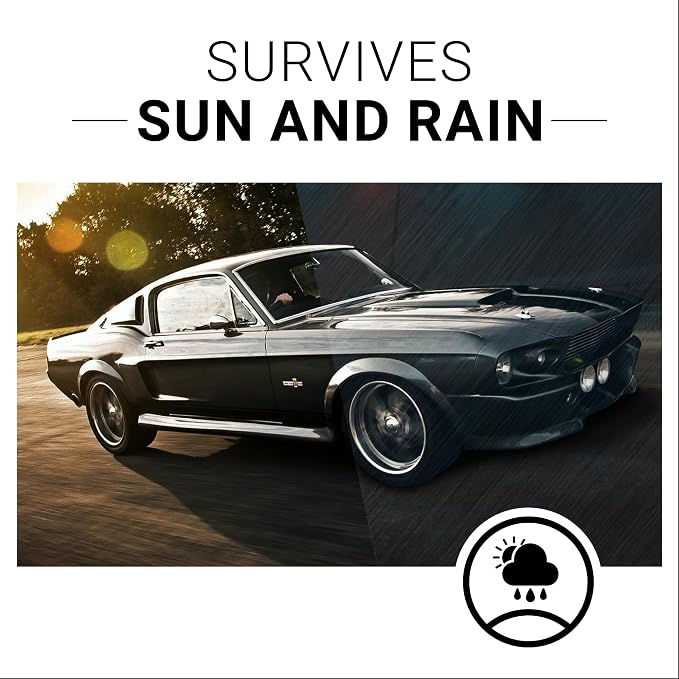 CarGuys Plastic Restorer | Bring Plastic, Rubber, and Vinyl Back to Life! | User-Friendly Trim Restorer | Safe Auto Detailing Supplies | 8 Oz Kit with Foam Applicator