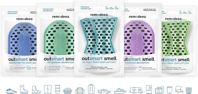 Remodeez Fridge Deodorizer Refill Pods, Activated Charcoal 2-Pack