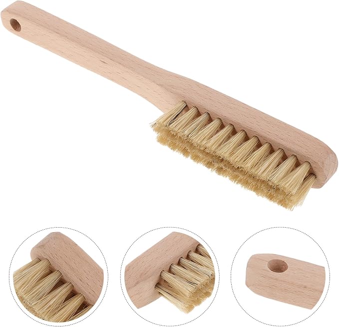 Toddmomy Ergonomic Holds Portable Outdoor Crevices and Bouldering Climbing Wall on Brush Tool with Long Handle Boar Bristles for Deep Cleaning Efficiency Scrubber Rock Chalk