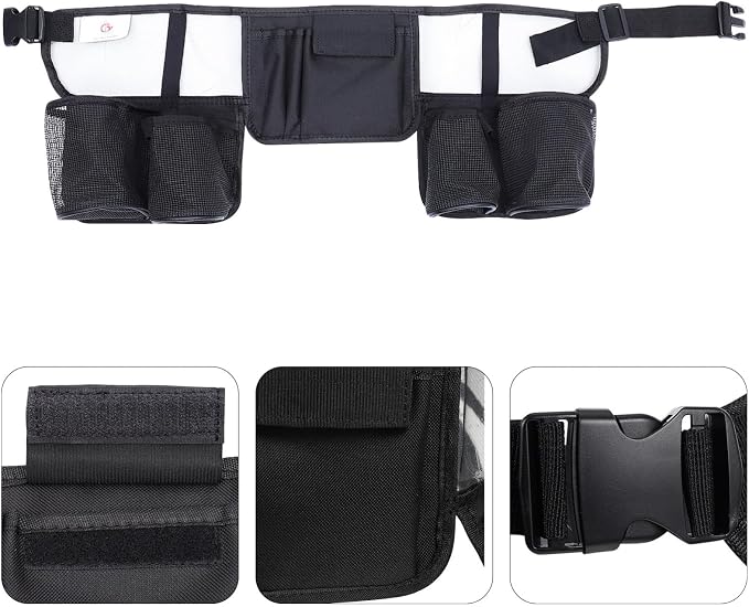 COHEALI Large Capacity Tool Waist Bag Multifunctional Cleaning and Repair Organizer Portable Tool Kit Belt Pouch for Housekeeping and Maintenance