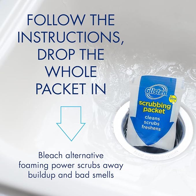 Garbage Disposal Brush and Disposer Care Kit