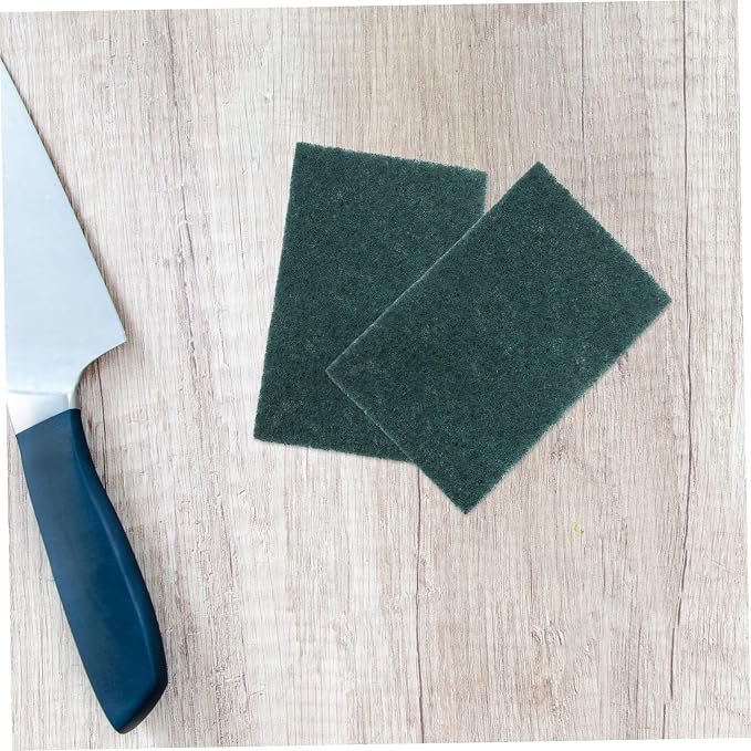 Cabilock 30pcs Multi-Purpose Reusable Scouring Pads for Kitchen Non-Scratch Dishwashing Scrubber for Pots Pans Dishes for Household Cleaning Tasks