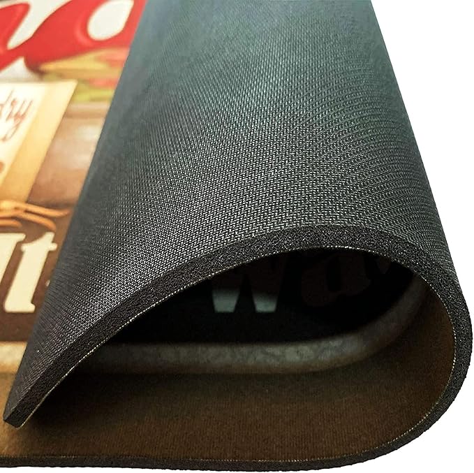 Anti Fatigue Laundry Room Rug Runner Nonslip Rubber Comfort Mats Floor Runner for Laundry Room Bathroom Kitchen, 59''×20''