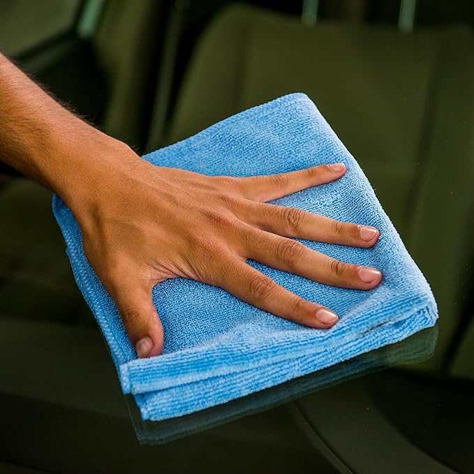 Chemical Guys, 9-Piece Interior Car Cleaning Kit, Cleaner, Gel, Brushes | Sticky Icky Car Cleaning Gel, detailing brushes, and microfiber towels, complete car interior cleaning and refresh bundle