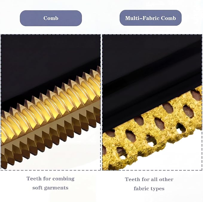 Boao 4 Pieces Sweater Combs to Remove Pilling Sweater Defuzzer | Multi-fabric Shaver and Wool Comb Cleaning Tools Knitwear Pilling Remover Pills, Fuzz from Clothes, Black