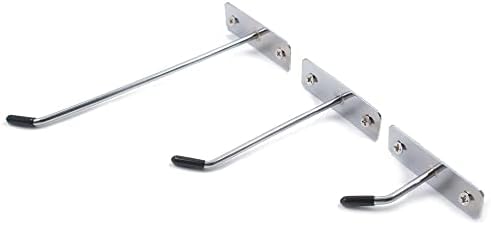 30pcs Wall Mounted Heavy Duty Metal Single Hooks Home Storage Organizer Hanger Stainless Steel Hooks (2/4/6inch)