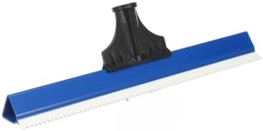 2 Pack 16 Inch Epoxy Floor Squeegee, Notched Squeegee for Self Leveling Cement Urethane Epoxy Floor Tool for Professional Project Home Work (Blue., 1)