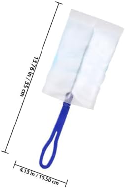 Abaodam Electrostatic Duster with Handle 11pcs Set, Disposable Cleaning Brushes with 10 Replacement Cloths for Home Dusting, Window and Furniture Cleaning Tools for Housekeeping