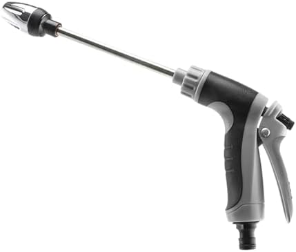 Aquoxis Pressure Washer, 15X More Powerful Extreme Water Pressure Tool with Steel Power, Qinux Aquoxis Sprayer for Waterpipe, High Pressures Water Jet with Foam Pot, Generic Aquaxis Aqui Grey A