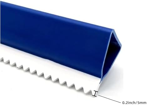 20 Inch Teeth Notched Squeegee, Epoxy Squeegee for Self Leveling Cement Urethane Epoxy Floor Tools, Lightweight Floor Wall Spreader, Professional Tool for Garage Floors Driveways Walls #20