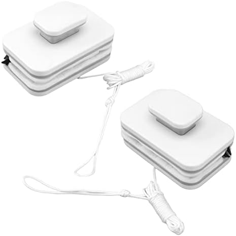 Double Sided Magnetic Window Cleaner with BuiltIn Water Sponge