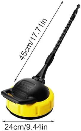 Reusable Cleaning Tools Sidewalk Scrubber - Effective Pressure Washer Concrete Cleaner | Portable Outdoor Scrubber Cleaning Supplies | Pressure Washer Surfaces Cleaner | for Driveways Sidewalks Yards