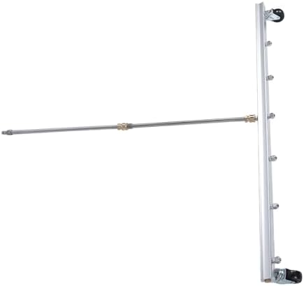 GOWENIC Pressure Washer Cleaner, 39.37inch Stainless Steel Water Broom with 1/4inch Quick Connector, Power Pressure Washer Attachment for Household Business Concrete Driveway Patio (for Floor)