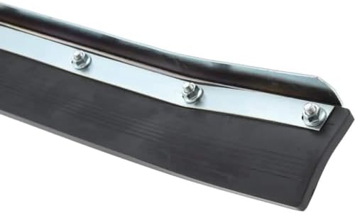 PRO SOURCE Extra-Wide 36" Petroleum-Resistant Curved-Blade Floor Squeegee: Crimps onto The end of The Handle