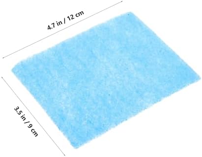 Cabilock 30pcs Non Scratch Blue Scouring Pads Reusable Kitchen Cleaning Sponges for Dishes Pots and Pans Absorbent Dishwashing Scrubbers for Spotless Kitchen Surfaces