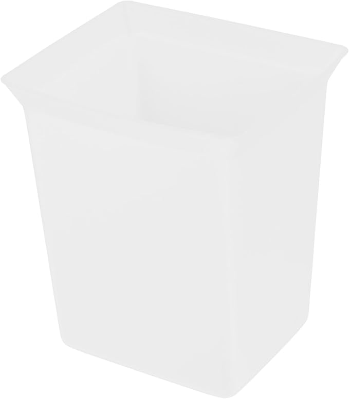 Portable Cleaning Bin Plastic Utility Basket for Organizing Tools Supplies Hotel Rooms Bathrooms Kitchens White Shower Integrated Tool Bar for Easy Carrying