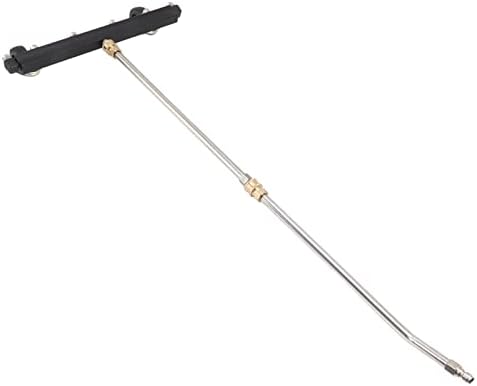 Pressure Washer Undercarriage Cleaner, Under Car Wash Water Broom, Chassis Cleaner with 13 Inch Extension Wand, Ideal for Patio, Yard Entrance & Swimming Pool, 13inch (Pavement Sprinkler)