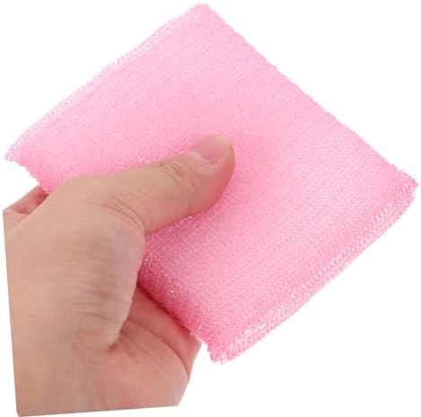 12pcs Non Scratch Scouring Pad Sponge for Kitchen Dishes Soft Nylon Scrubbers with Powerful Stain Removal Safe and Odor Cleaning Sponges for Utensils and Hard Surfaces