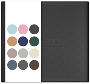 URMONA Under Sink Mat 22 x 19 in, Waterproof Silicone Cabinet Protector | Waterproof, Oil-Resistant, Raised Edge, Cabinet Liner, Shelf Protector, Pet Food Mat, Storage Mat, Easy to Clean, Black