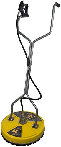 BE Pressure 4000 PSI Whirl-A-Way Surface Cleaner Size: 20" | Whirl-A-Way 20 inch power washer surface cleaner attachment, rated 4000 PSI, for concrete and driveway cleaning