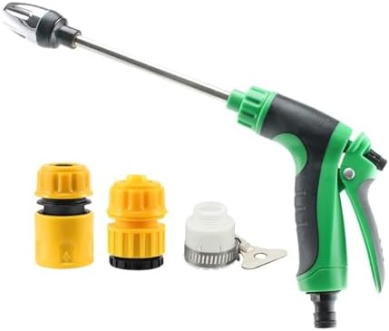 Aquoxis Pressure Washer, 15X More Powerful Extreme Water Pressure Tool with Steel Power, Qinux Aquoxis Sprayer for Waterpipe, High Pressures Water Jet with Foam Pot, Generic Aquaxis Aqui Green C