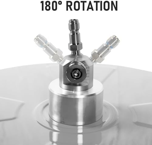 17" Pressure Washer Surface Cleaner with 4 Wheels, Stainless Steel Power Washer Surface Cleaner for Driveways Sidewalks Patios, 1/4" Quick Connector, 2 Extension Wand, 4000 PSI