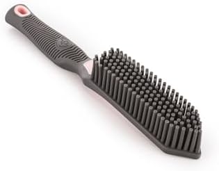 Detail Factory Pet Hair Brush for Car Interior, Rubber Bristle Fur Remover for Carpet, Upholstery, Seats, Cargo Areas & Pet Beds, Light Pink