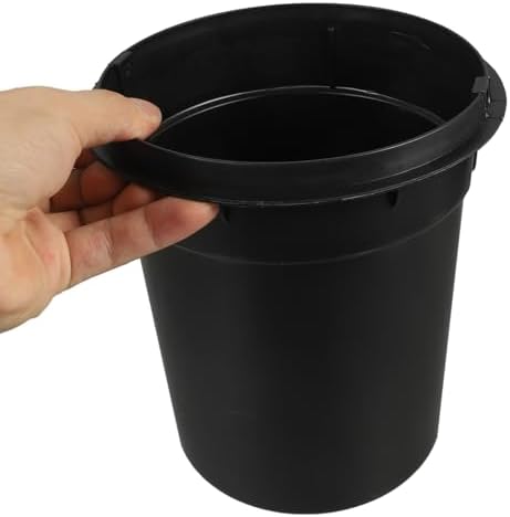 Thickened Round Trash can Inner Bucket 3L Replacement Liner for Home Office Kitchen Bathroom Wastebasket Insert 7.55X6.61In