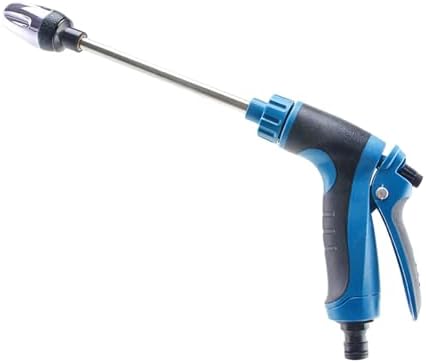 Aquoxis Pressure Washer, 15X More Powerful Extreme Water Pressure Tool with Steel Power, Qinux Aquoxis Sprayer for Waterpipe, High Pressures Water Jet with Foam Pot, Generic Aquaxis Aqui Blue A