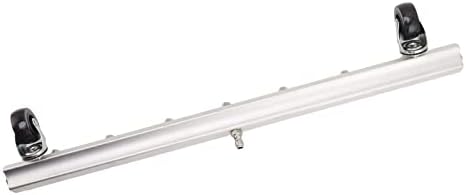 GLOGLOW Pressure Washer Water Broom, Zinc Alloy Undercarriage Cleaner with 7 Holes, 4000psi, Ideal for Driveways and Patios