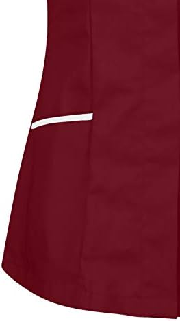 Lightweight Nursing Scrubs for Women Housekeeping Uniforms for Women Short Sleeve Scrub Tops Cleaning Uniform